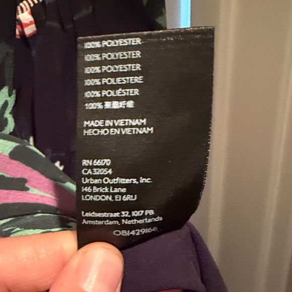 Anthropologie Black Multicolor Floral Blouse - Picture 3 of 4